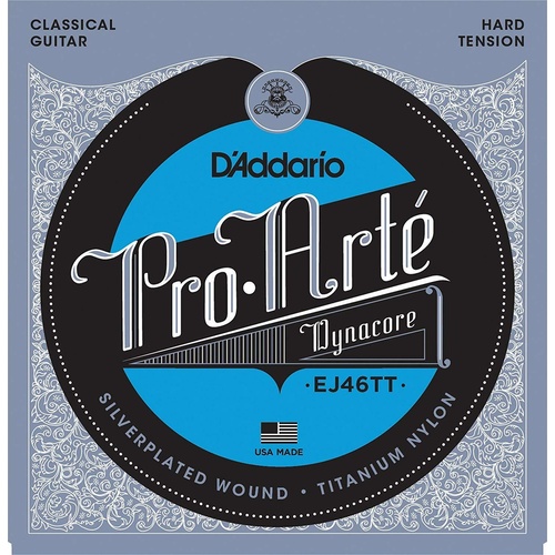 D'Addario EJ46TT Pro Arte Dynacore Hard Tension Classical Guitar Strings