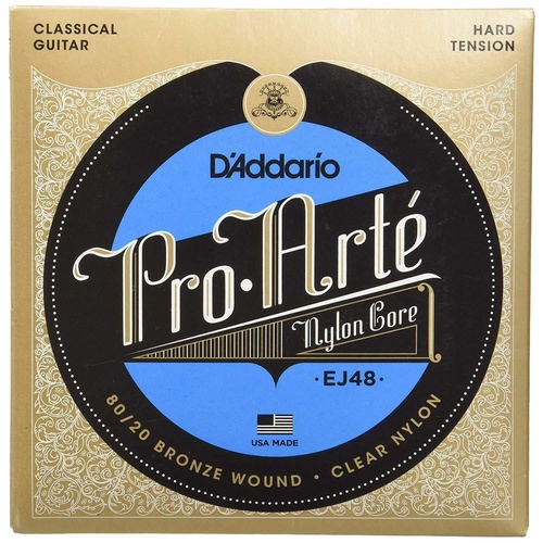 D'Addario EJ48 80/20 Bronze Pro-Arte Nylon Classical Guitar Strings