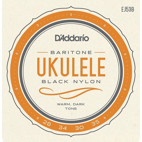 D'Addario EJ53B Pro-ArtǸ Rectified Baritone Ukulele Strings 