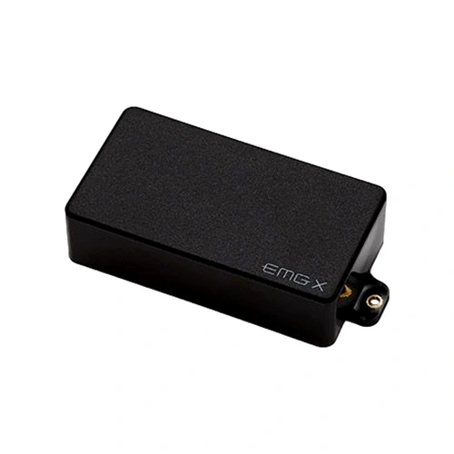 EMG 60AX Active X Preamp Humbucker Guitar Pickup with Pots and Wiring Black