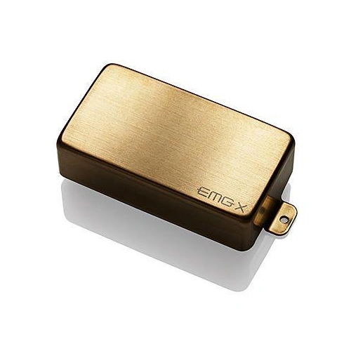 EMG 60X Active X Series Preamp Guitar Pickup with Pots and Wires Brushed Gold