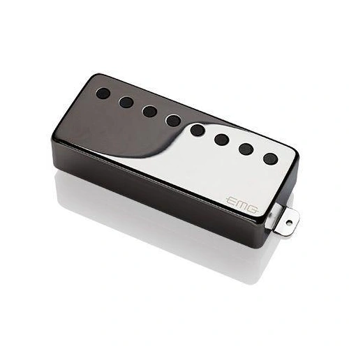 EMG 66-68 Active Humbucker 8 String Guitar Pickup with Pots and Wires Chrome