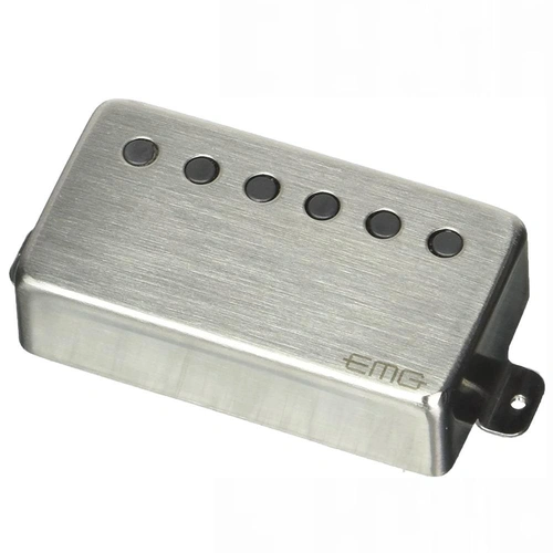 EMG 66 MetalWorks Active Alnico V Humbucker Guitar Pickup Brushed Chrome