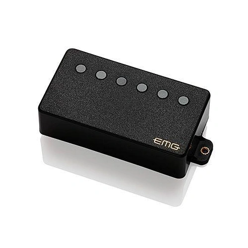EMG 66 Active Humbucker Guitar Pickup with Pots and Wiring Black