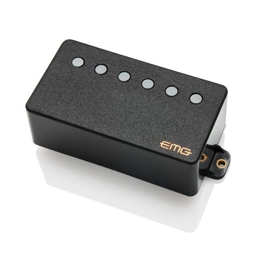 EMG 66TW Active Humbucker Guitar Pickup with Pots and Wiring Black 