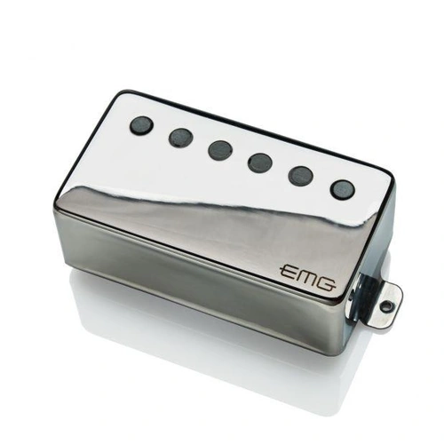 EMG 66TW Active Humbucker Guitar Pickup with Pots and Wiring Chrome