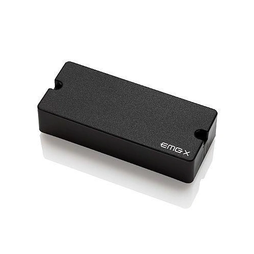 EMG 707X Active Alnico V Humbucker Guitar Pickup with Pots and Wiring Black