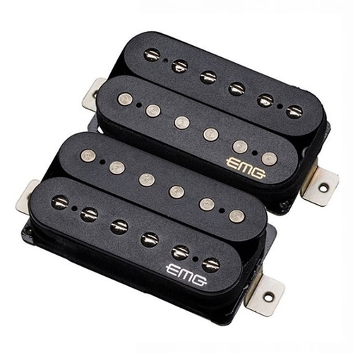 EMG Retro Active Hot 70 Electric Guitar Pickup Set Black - Retroactive