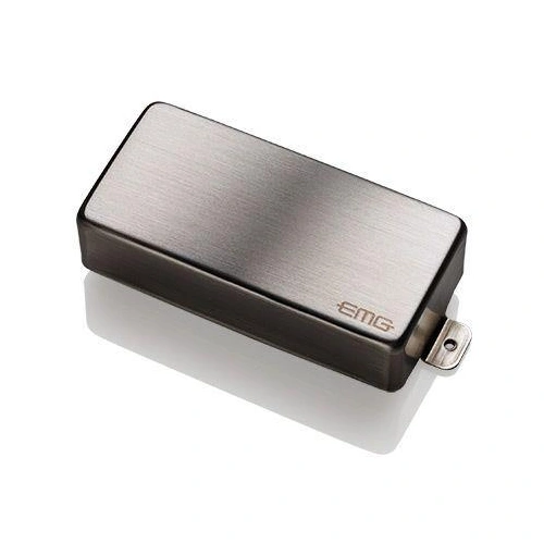 EMG 81-7H Active Humbucking 7 String Guitar Pickup with Pots and Wiring Brushed Chrome
