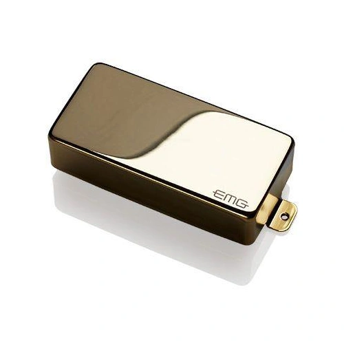 EMG 81-7H Active Humbucking 7 String Guitar Pickup with Pots and Wiring Gold