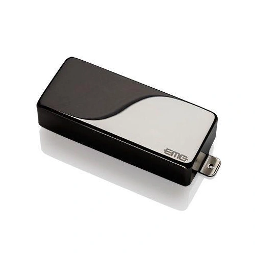 EMG 81-8H Active Humbucking 8 String Guitar Pickup with Pots and Wiring Black Chrome