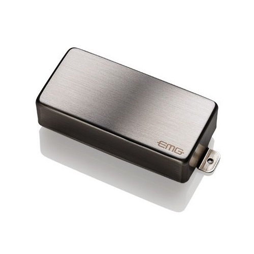 EMG 85-7H Active Humbucker 7 String Guitar Pickup with Pots and Wiring Brushed Chrome