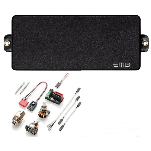 EMG 85-8H Active Humbucker 8 String Guitar Pickup with Pots & Wiring Black