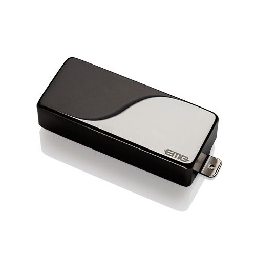 EMG 85-8H Active Humbucker 8 String Guitar Pickup with Pots and Wiring Black Chrome