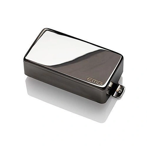 EMG 89 Active Humbucker Guitar Pickup with Pots and Wiring Black Chrome