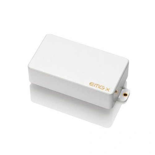EMG 98X Active X Series Humbucker Guitar Pickup with Pots and Wiring White