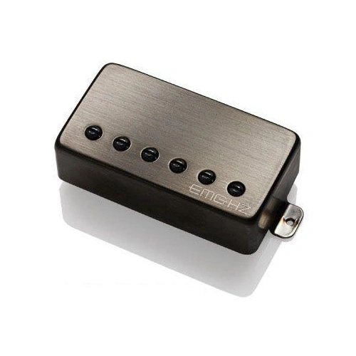 EMG H2A-B Alnico Bridge Vintage Humbucker Guitar Pickup Brushed Black Chrome