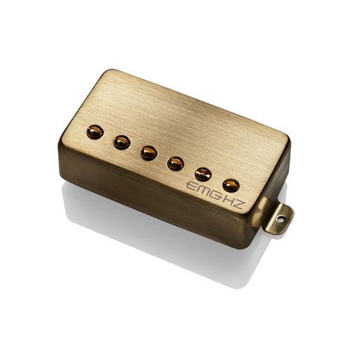 EMG H2-B Passive Ceramic Bridge Vintage Humbucker Guitar Pickup Brushed Gold