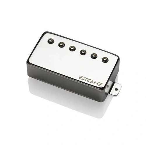 EMG H2-N Passive Ceramic Neck Vintage Humbucker Guitar Pickup Chrome