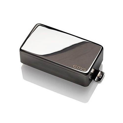 EMG H4 Passive Ceramic Humbucker Bridge Guitar Pickup Black Chrome
