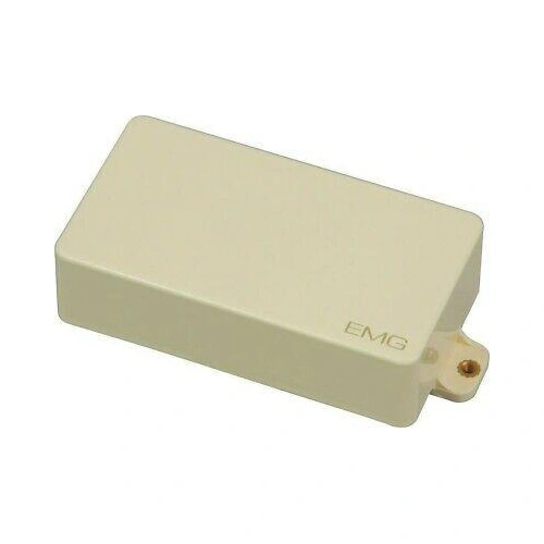 EMG H Active Single Coil Sound with Humbucker Housing Bass Pickup White