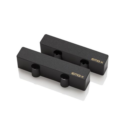 EMG JAX Active Jazz Bass Alnico V Pickup Set Black