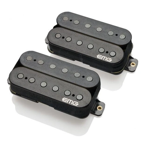 EMG JR Jim Root Daemonum Active Humbucker Pickup Set with Pots and Wiring Black