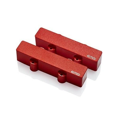 EMG J Jazz Bass Active Single Coil Solderless Pickup Set Red