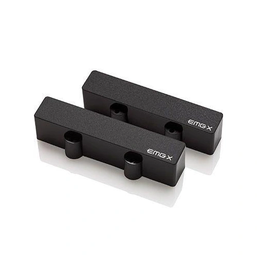 EMG JX Active Bridge Single Coil Electric Bass Guitar Pickup Set Black