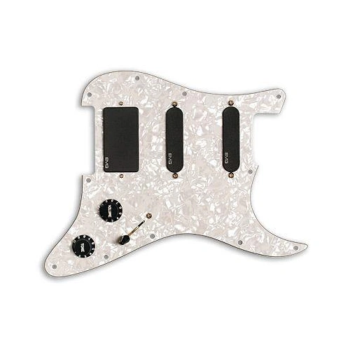 EMG KH20 Kirk Hammett Pre-wired Guitar Pickguard White Pearl / Black