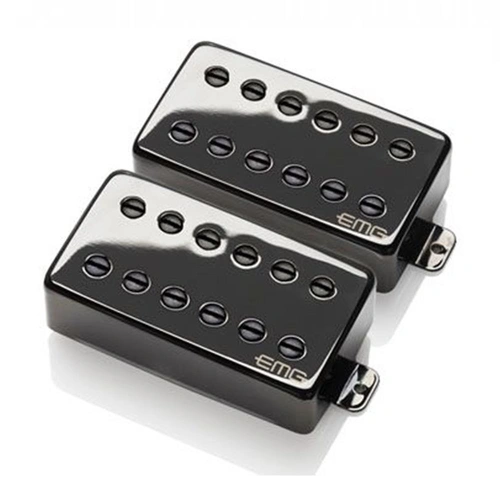 EMG Lars Frederiksen Passive Signature Pickup Set - Black Chrome