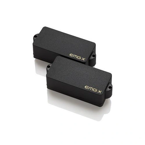 EMG PAX Active Humbucker Alnico V Bass Guitar Pickup with Pots & Wiring Black