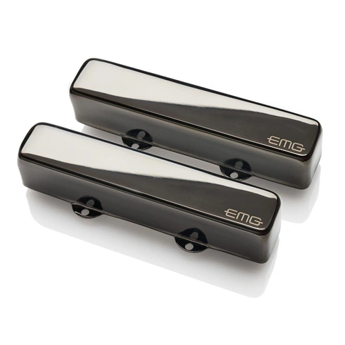 EMG Riptide Robert Trujillo Signature J Bass Pickup Set Blach Chrome