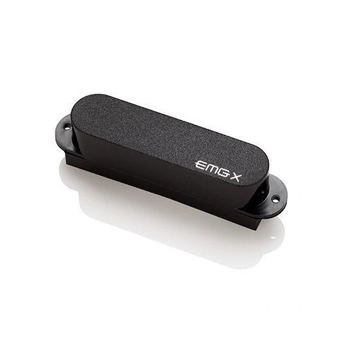 EMG SX Active Single Coil Electric Guitar Pickup with Pots and Wiring Black