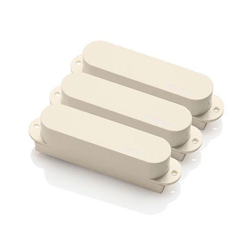 EMG SX Set Active 3 Single Coil Electric Guitar Pickup with Pots and Wire Ivory