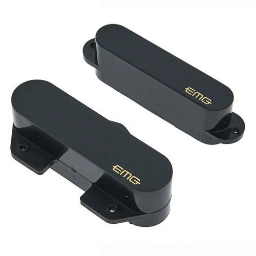 EMG T Set Active Alnico Telecaster Electric Guitar Pickup Set Black