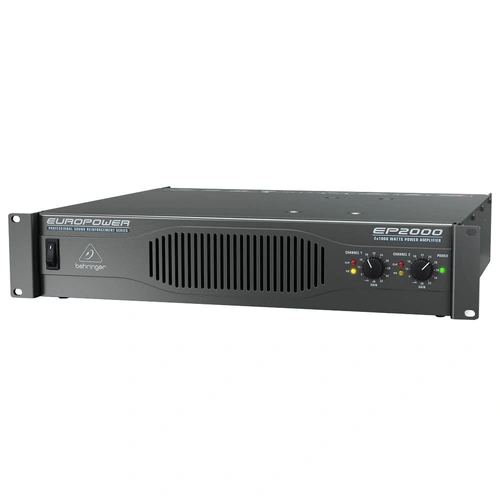 The Behringer Professional 2,000-Watt Europower EP2000 PA Stereo Power Amplifier