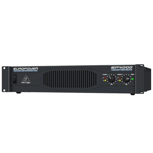 The Behringer Professional 4,000-Watt Europower EP4000 PA Stereo Power Amplifier
