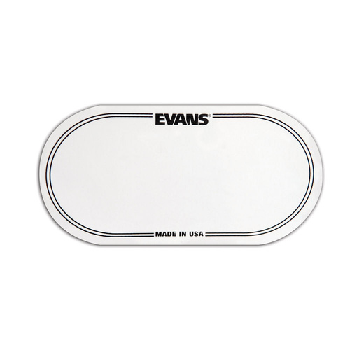 Evans EQ Double Pedal Patch, Clear Plastic
