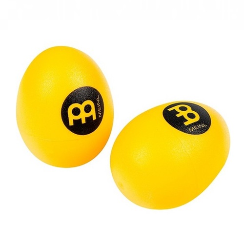 Meinl Percussion Egg Shaker Pair - Yellow  Crystal Clear Sound