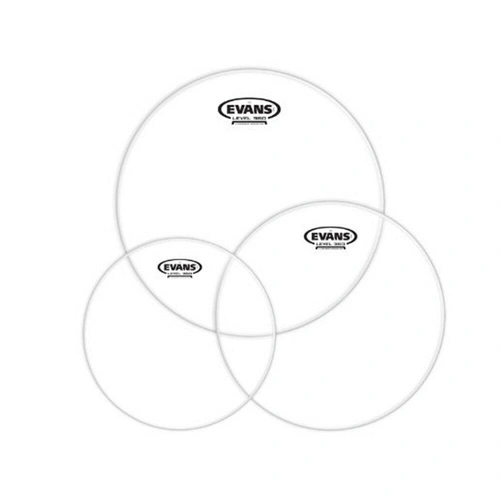  Evans heads  G2 Clear Drumhead Pack Fusion - 10/12/14 Tom Head Pack