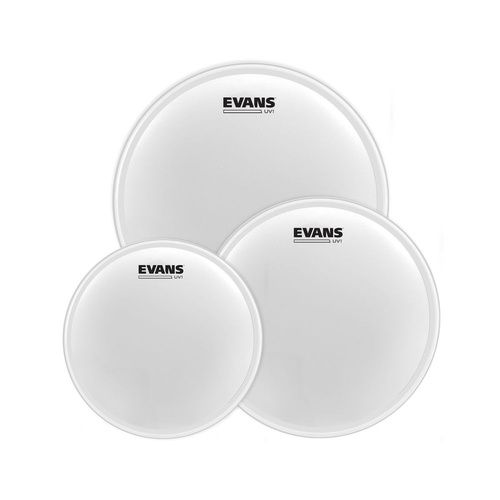 Evans UV1 Coated Tom Pack-Rock (10", 12", 16")
