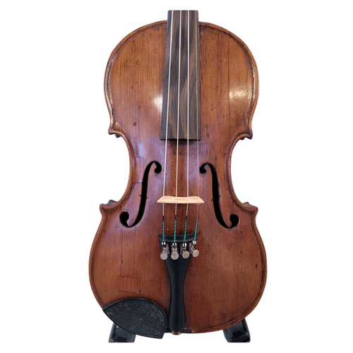 Rare Old Violin Labelled Eurious Ceruti facit Cremonse anno 1839 EFC