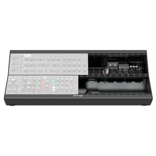 The Behringer Eurorack Mobile 2x140HP Go Powered Module Case 3 Amp Power Supply