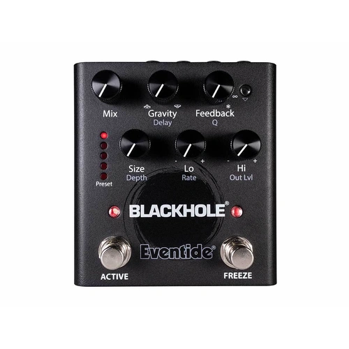 Eventide Blackhole Reverb Guitar Effects Pedal Display Demo