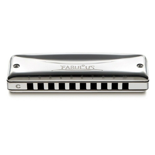 Suzuki Fabulous Equal Temperament Diatonic Harmonica Key of A