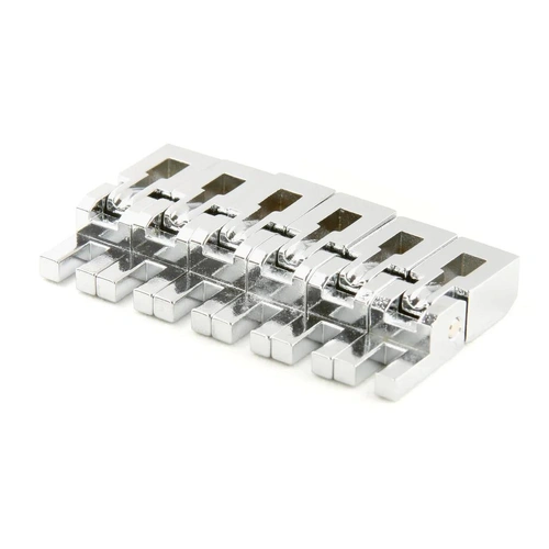 Floyd Rose Special Bridge Saddle Set - 6 Saddles - Chrome