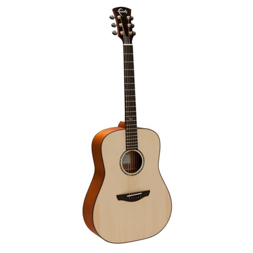 Faith FS - Natural Saturn Dreadnaught Acoustic guitar Solid Wood Inc Hard Case