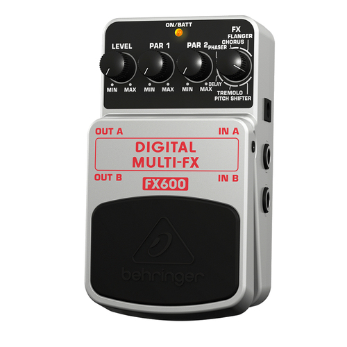The Behringer Professional FX600 Ultimate Digital Stereo Multi-Effects Pedal
