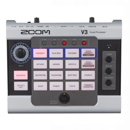 Zoom V3 Multi-effects Vocal Processor and USB Audio Interface